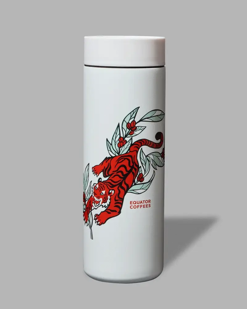 16 oz. Harvest Tiger Tumbler - Image 3