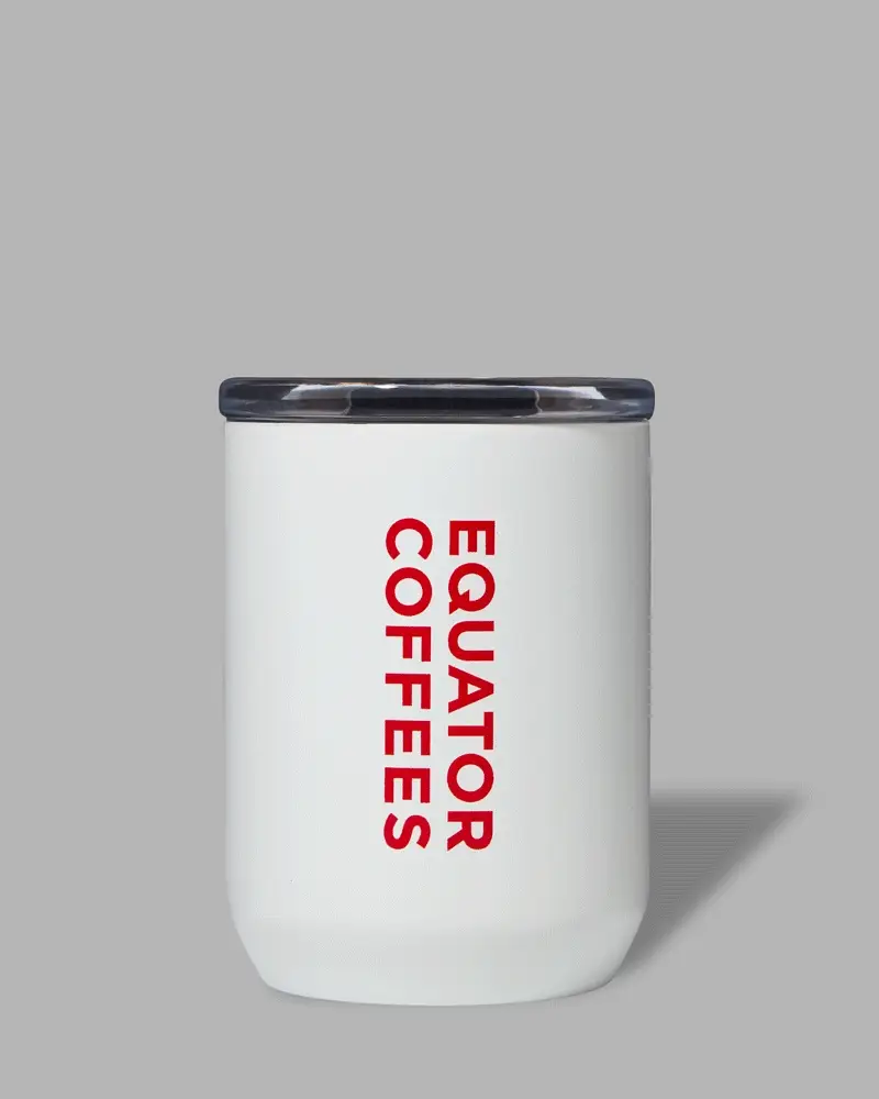 8 oz. Equator White Tumbler - Image 4
