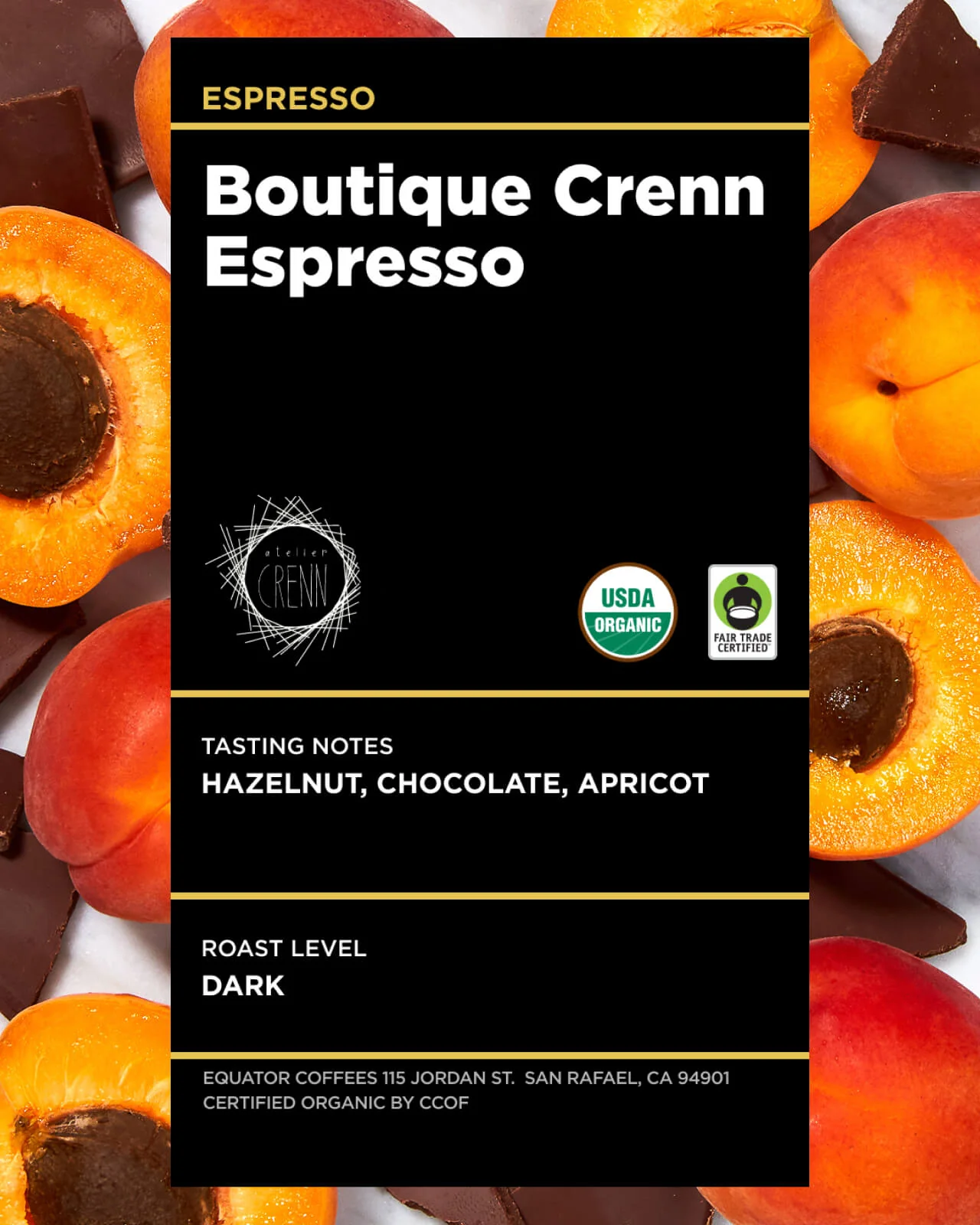 Boutique Crenn Espresso Fair Trade Organic - Image 3