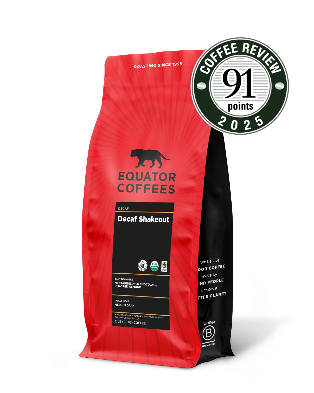 Decaf Shakeout Blend Fair Trade Organic - Image 5