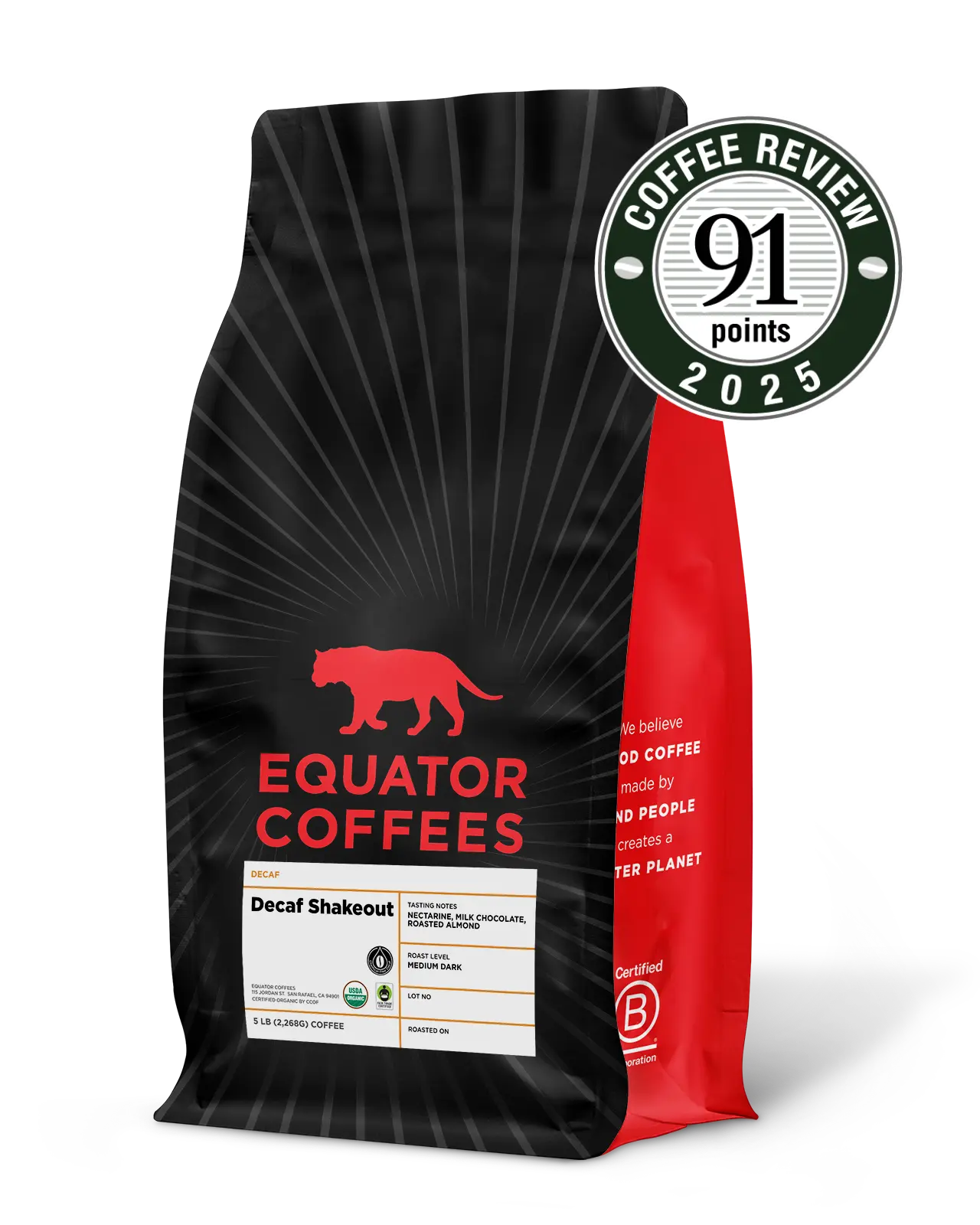 Decaf Shakeout Blend Fair Trade Organic - Image 6