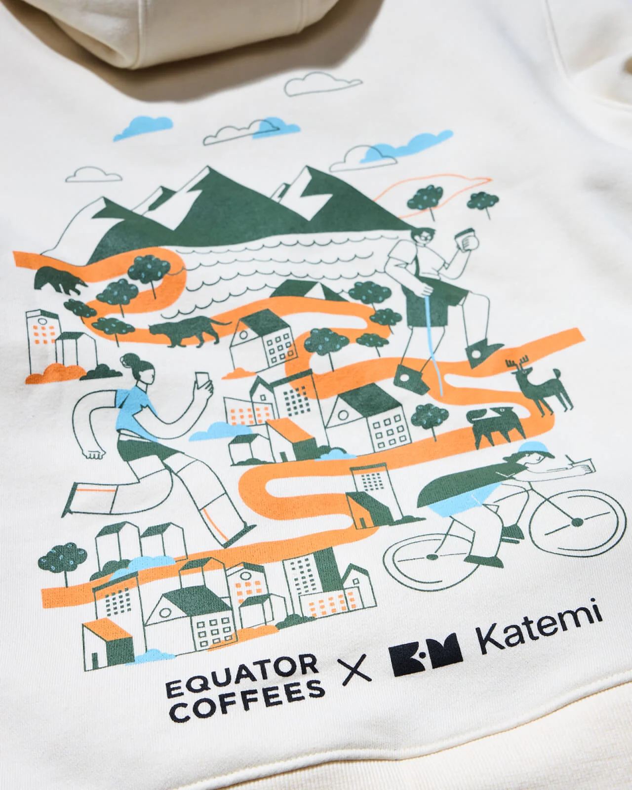 Equator in Motion Zip Hoodie - Image 3