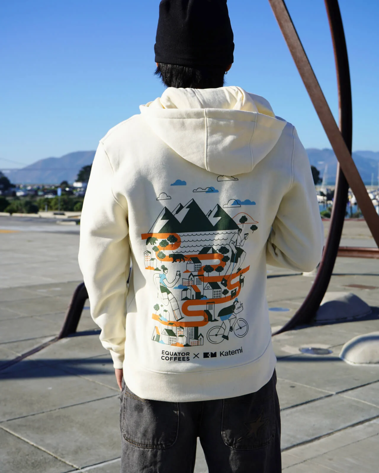Equator in Motion Zip Hoodie - Image 5