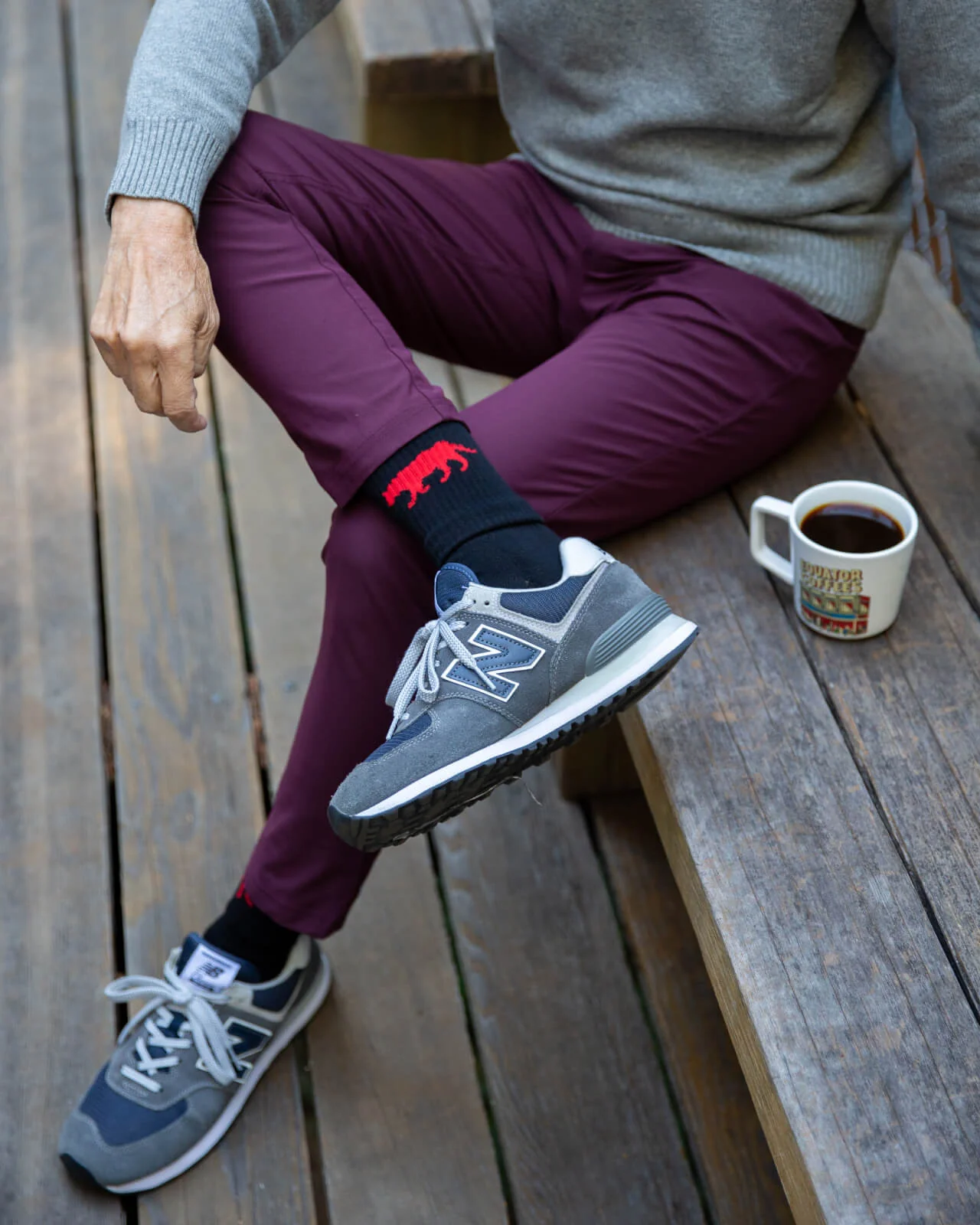 Equator Tiger Performance Socks - Image 3