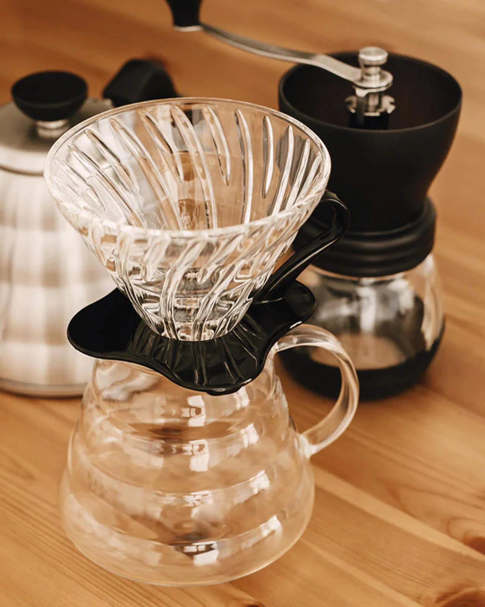 Hario V60 02 Glass Dripper - Image 2
