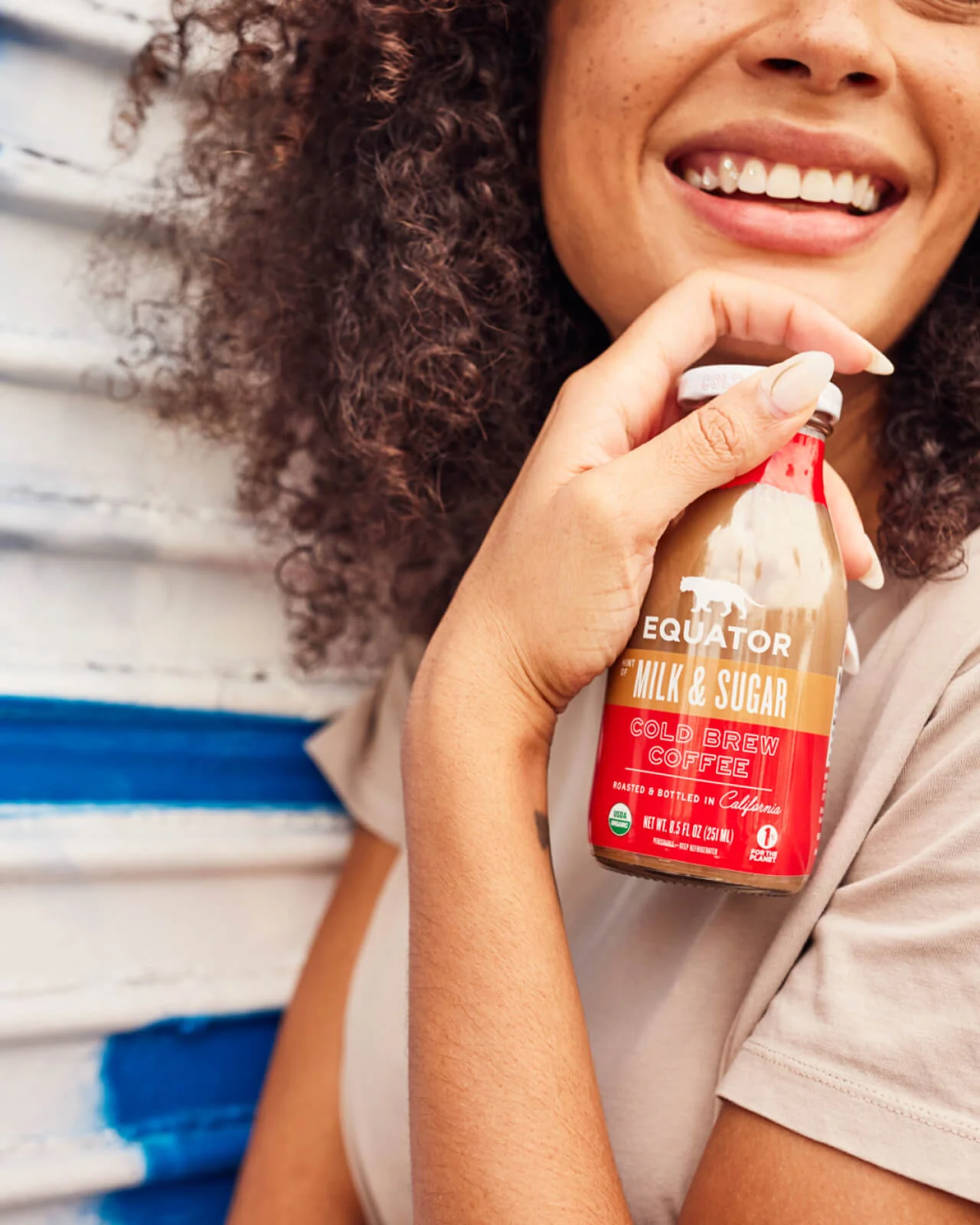 Hint of Milk and Sugar Organic Cold Brew - 8.5oz - Image 4