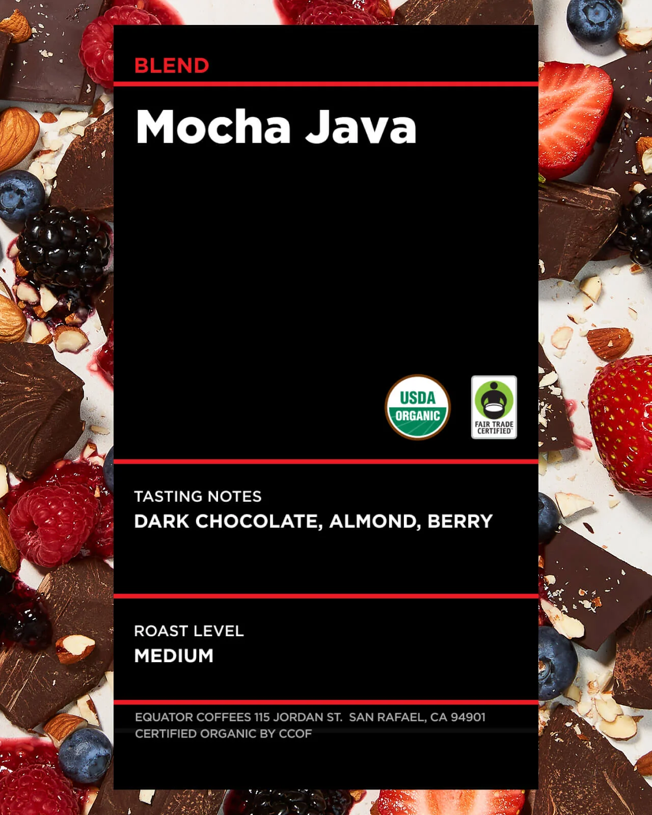 Mocha Java Blend Fair Trade Organic - Image 3