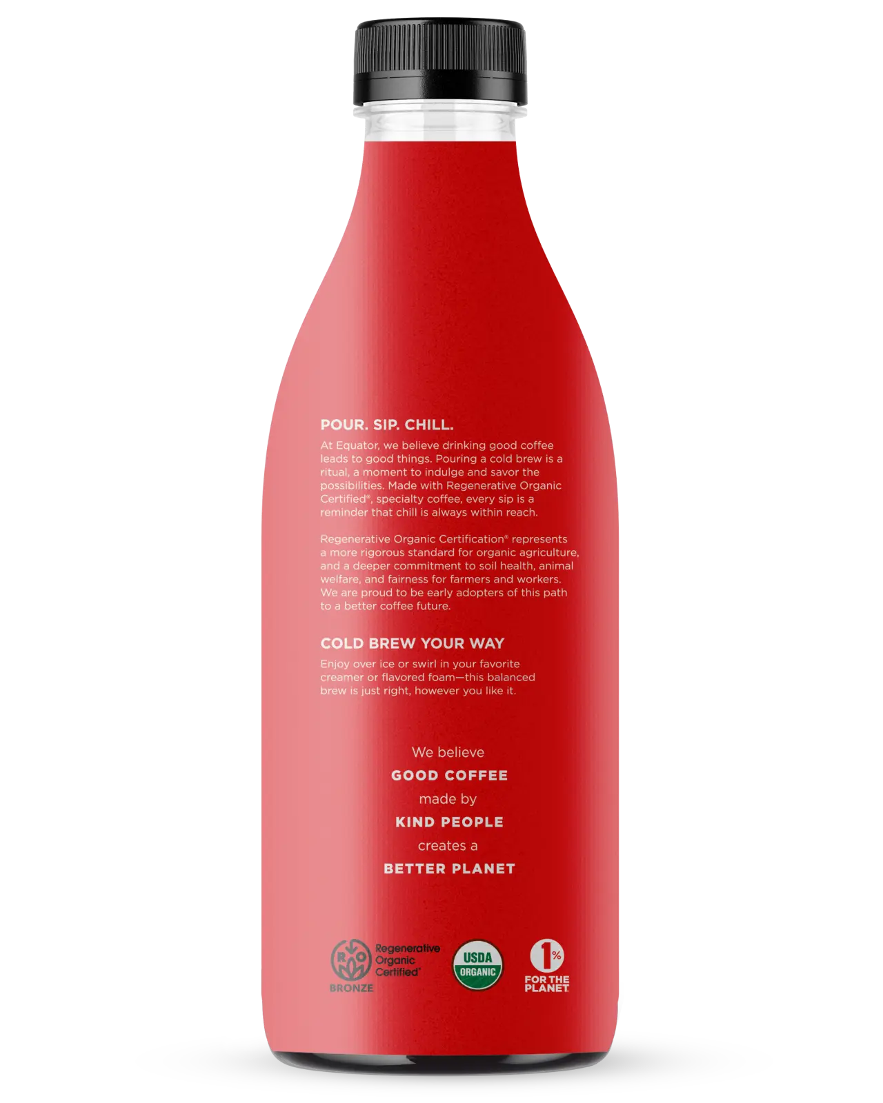 Perfectly Sweet Organic Cold Brew - 42oz - Image 4