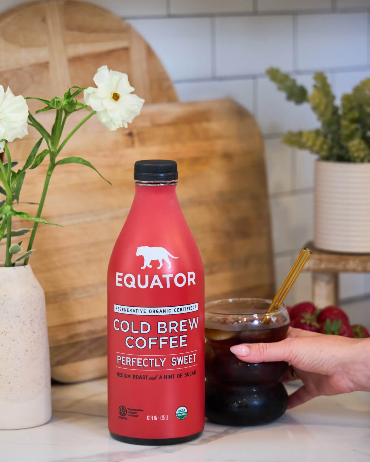 Perfectly Sweet Organic Cold Brew - 42oz - Image 7