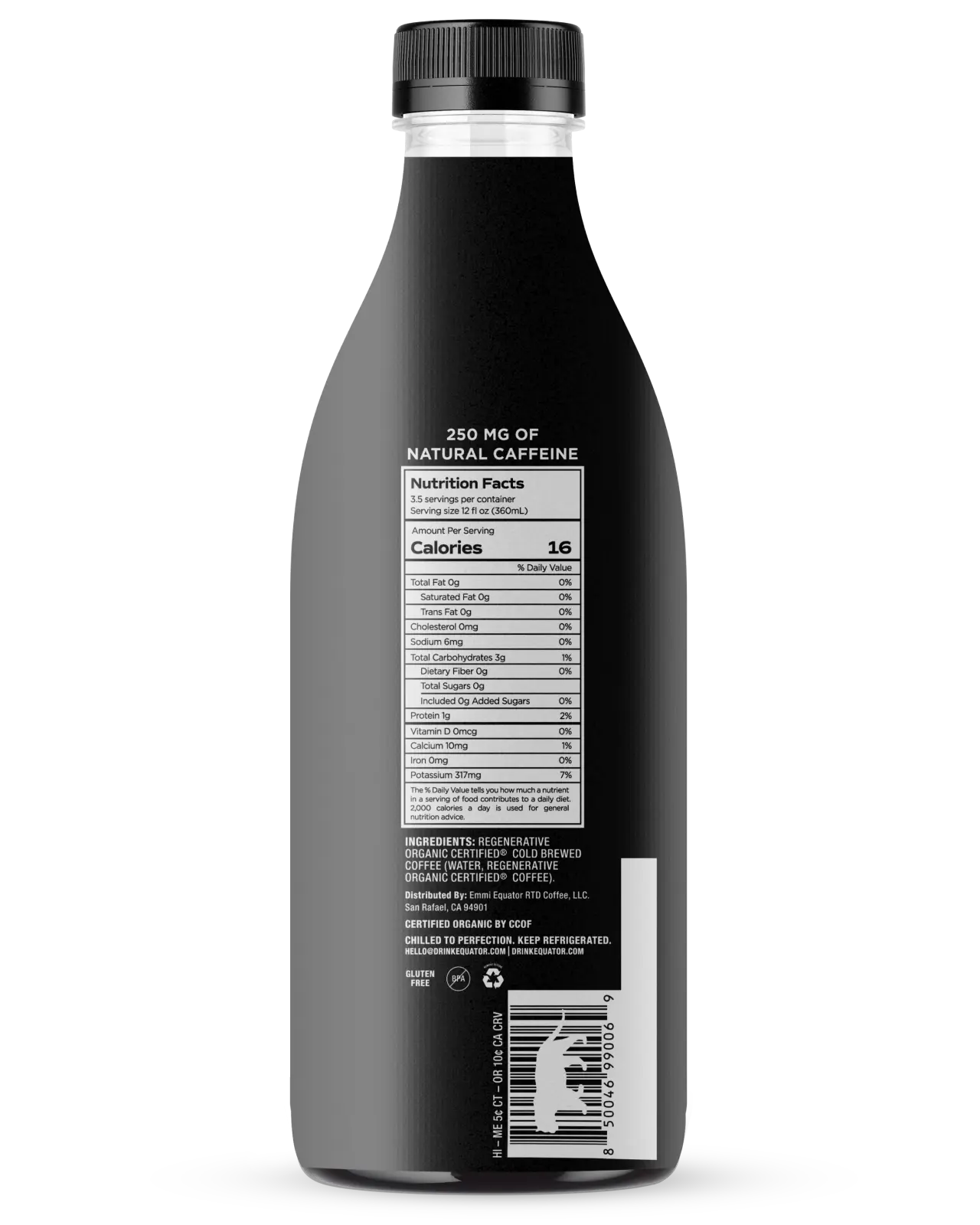 Smooth Black Organic Cold Brew - 42oz - Image 5