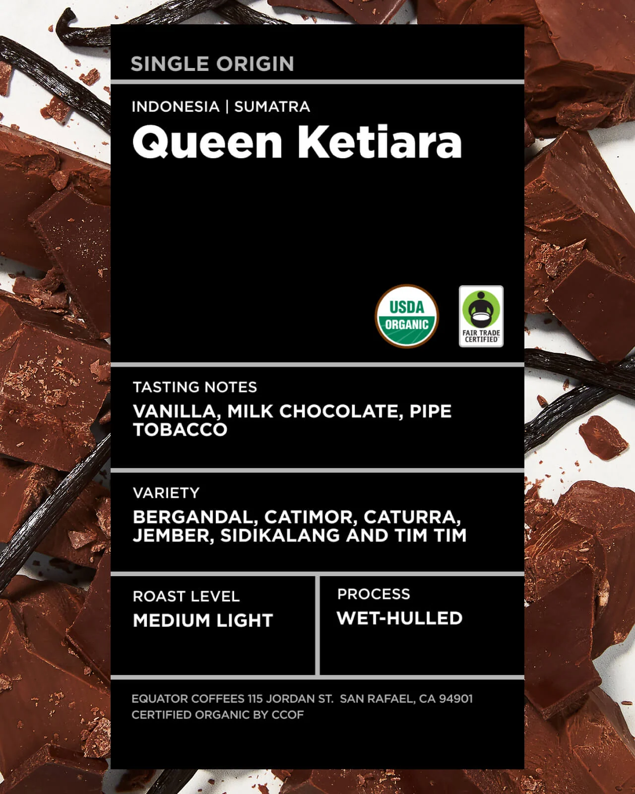 Sumatra Queen Ketiara Fair Trade Organic - Image 3
